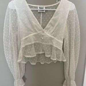 Princess Polly- white top